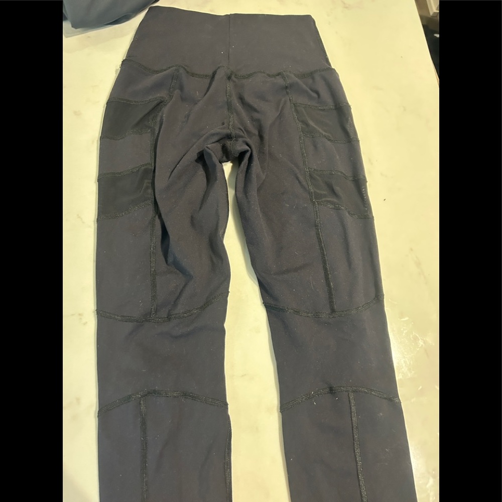 Public Enemy mesh slit leggings in size small